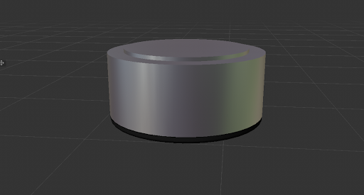 Adjusted the height of the black cylinder to be smaller