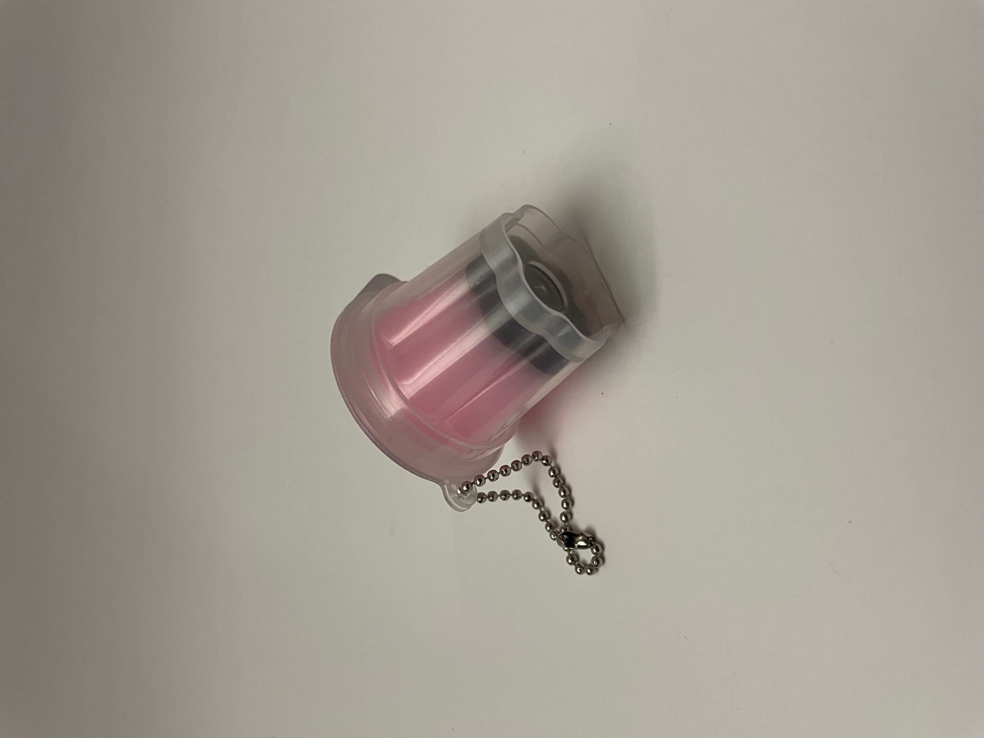 A side view of my chosen object - a pudding charm