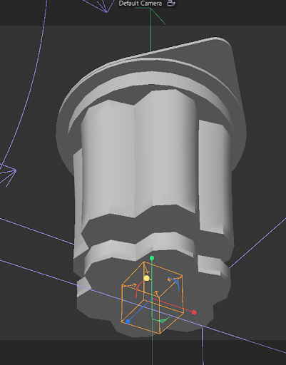 Duplicating the base cylinder to create a boolean
