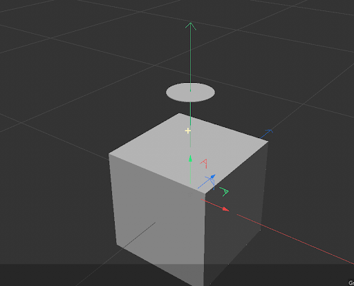 I brought in a cube to make the protruding part of the lid